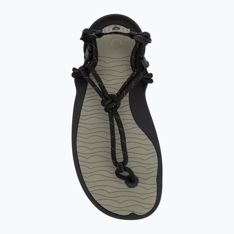 Men's barefoot sandals Xero Shoes Aqua Cloud vetiver/green 5