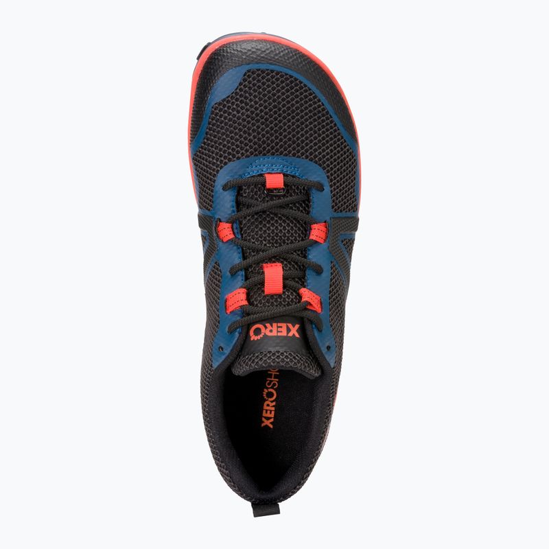 Women's barefoot shoes Xero Shoes Scrambler Low sodalite blue / orange 15