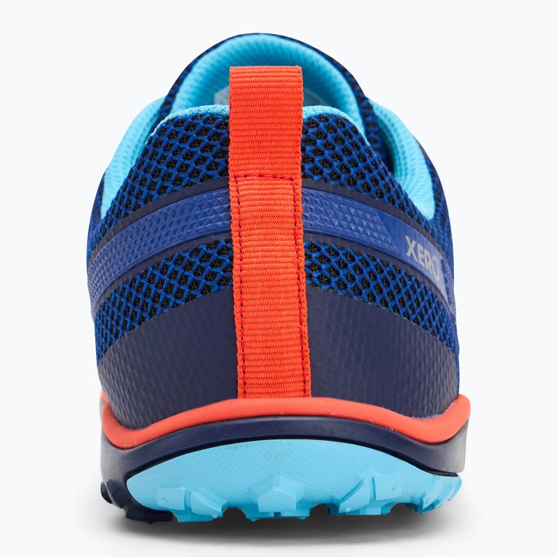 Women's barefoot shoes Xero Shoes Scrambler Low sodalite blue / orange 6