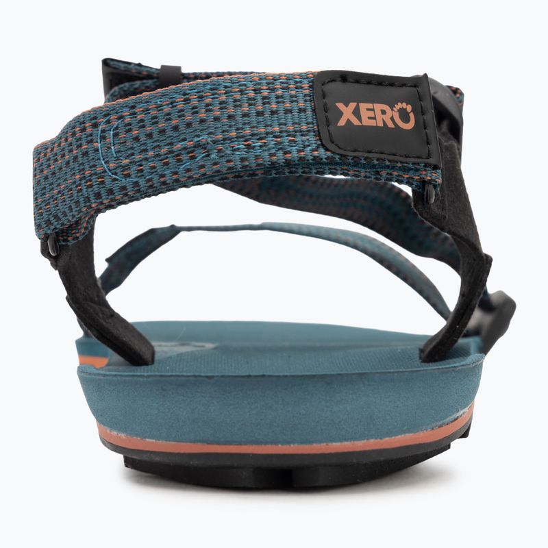 Men's barefoot sandals Xero Shoes Z-Trail EV deep lagoon 5