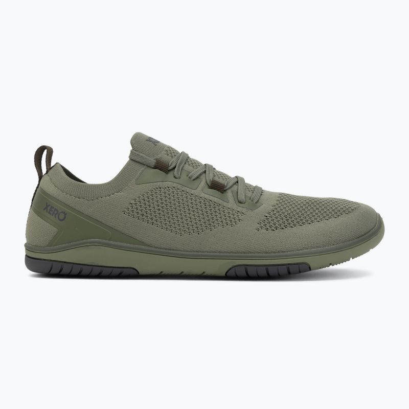 Men's barefoot shoes Xero Shoes Nexus Knit olive 2