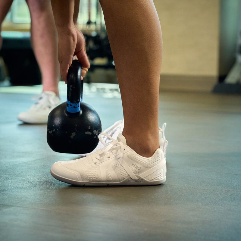 Women's barefoot shoes Xero Shoes Prio Neo white 7