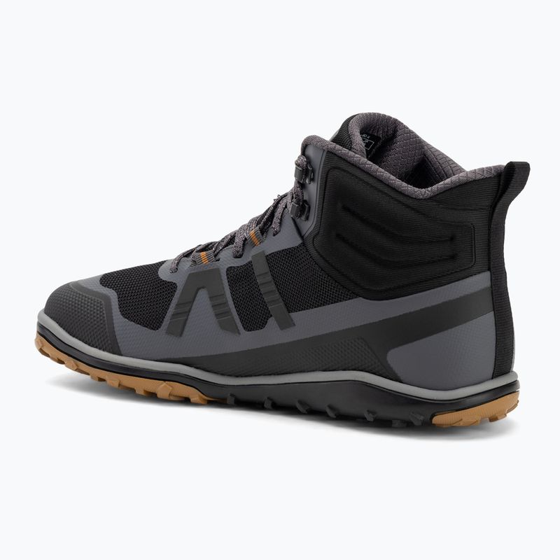 Men's barefoot shoes Xero Shoes Scrambler Mid II asphalt/ black 3