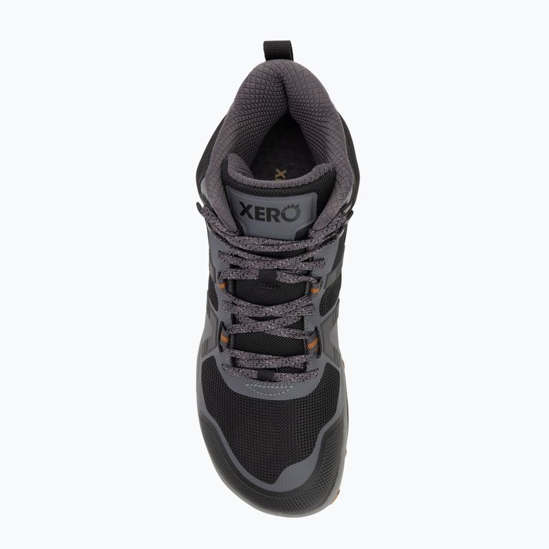 Men's barefoot shoes Xero Shoes Scrambler Mid II asphalt/ black 5