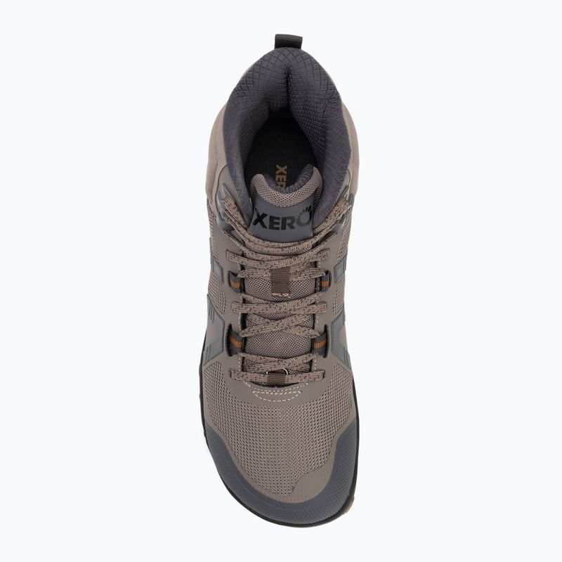 Men's barefoot shoes Xero Shoes Scrambler Mid II morel 5