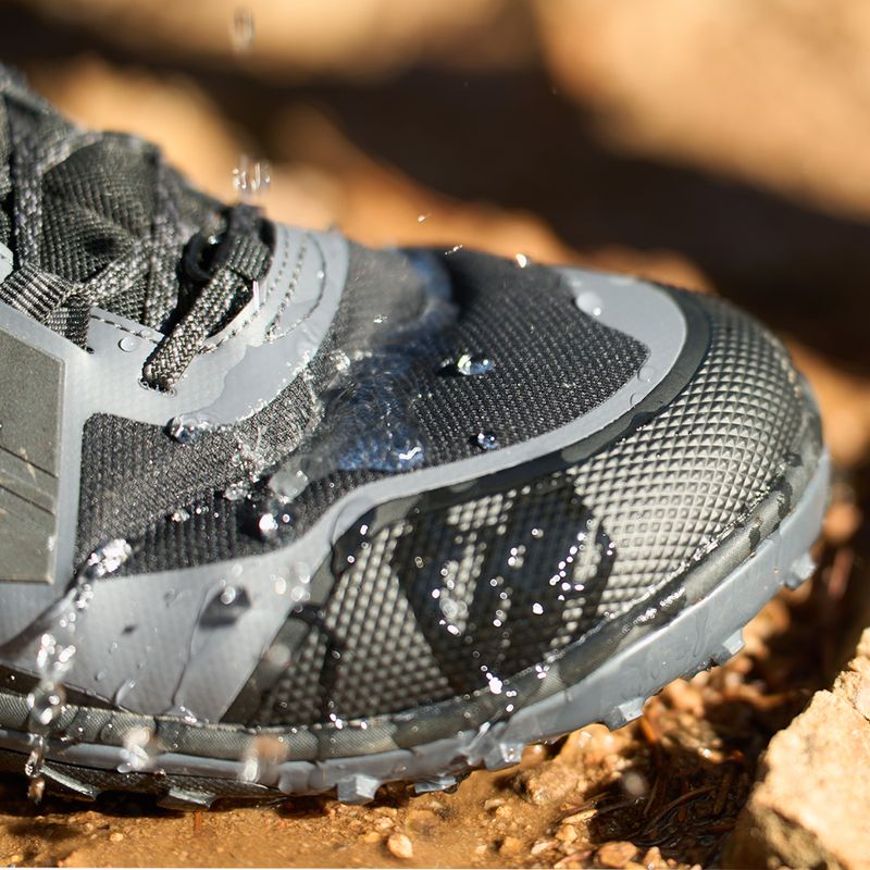 Barefoot shoes Xero Shoes Scrambler Mid II WP black/asphalt 10