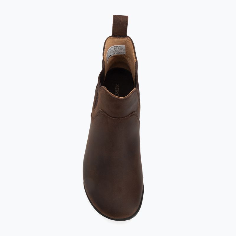 Barefoot shoes Xero Shoes Ridgeway Chelsea dark brown 5