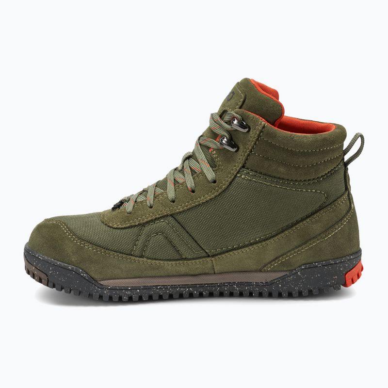 barefoot women's Xero Ridgeway olive boot 10