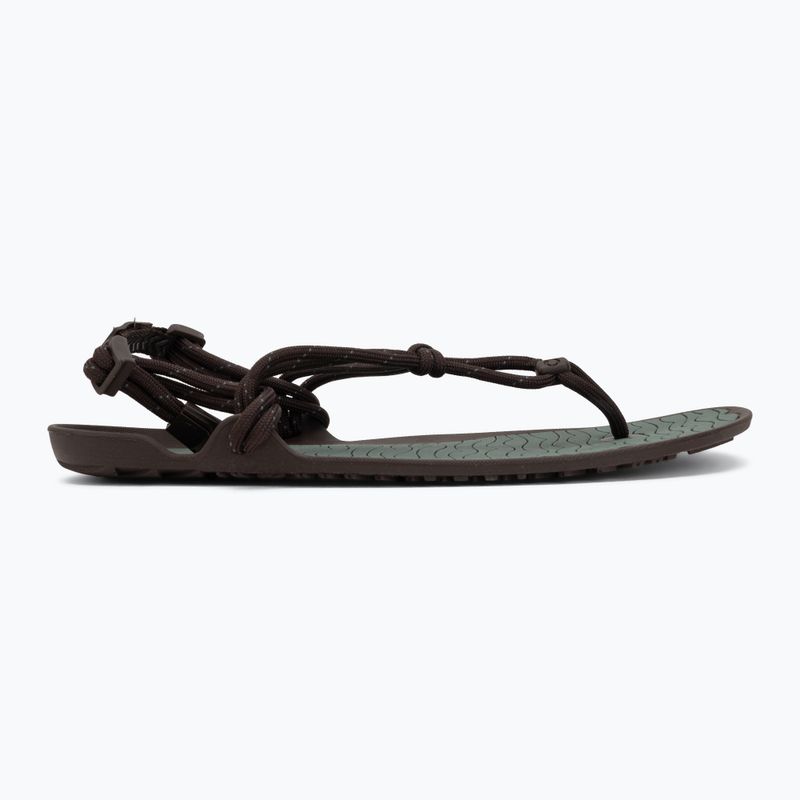 Men's barefoot sandals Xero Shoes Aqua Cloud java/brown/dark/forest 2