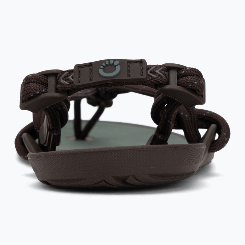 Men's barefoot sandals Xero Shoes Aqua Cloud java/brown/dark/forest 6