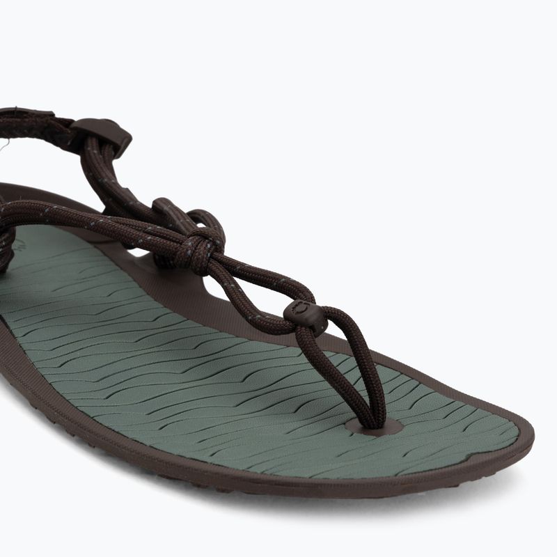 Men's barefoot sandals Xero Shoes Aqua Cloud java/brown/dark/forest 7