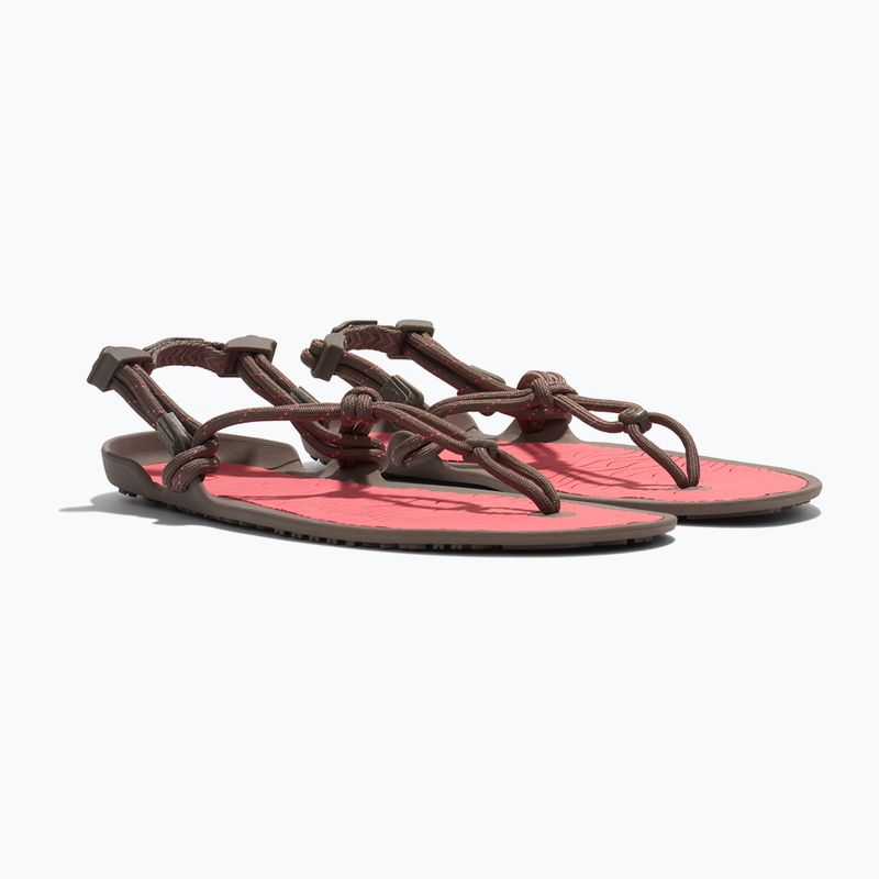 Women's barefoot sandals Xero Shoes Aqua Cloud moel/sunset coral 3
