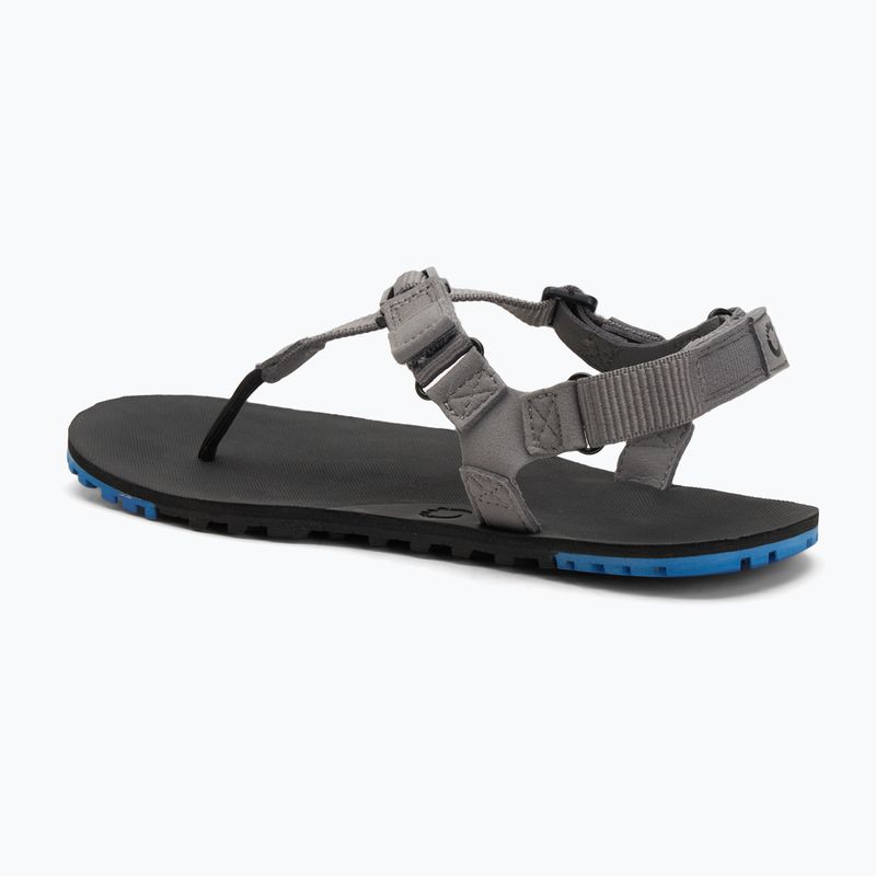Men's barefoot sandals Xero Shoes H-Trail steel gray/blue/lolite 3
