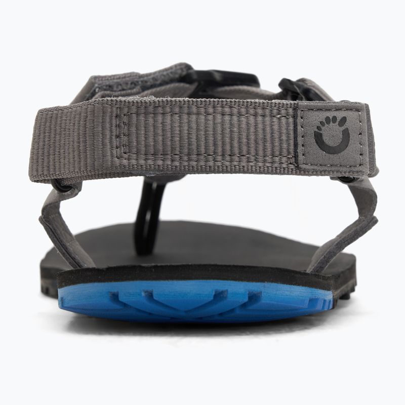 Men's barefoot sandals Xero Shoes H-Trail steel gray/blue/lolite 6