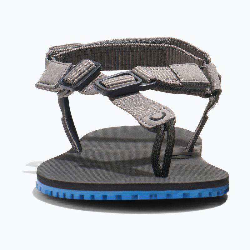 Men's barefoot sandals Xero Shoes H-Trail steel gray/blue/lolite 11