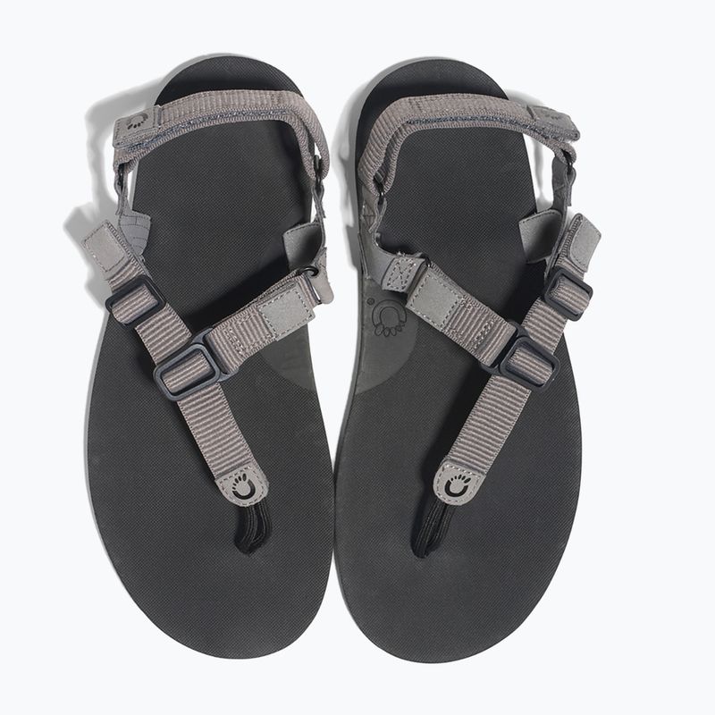 Men's barefoot sandals Xero Shoes H-Trail steel gray/blue/lolite 14