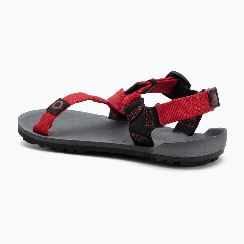 Barefoot Children's Xero Shoes Z-Trail charcoal/red pepper sandals 3