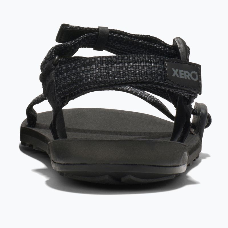 Barefoot Children's Xero Shoes Z-Trail EV black/multi/black sandals 4