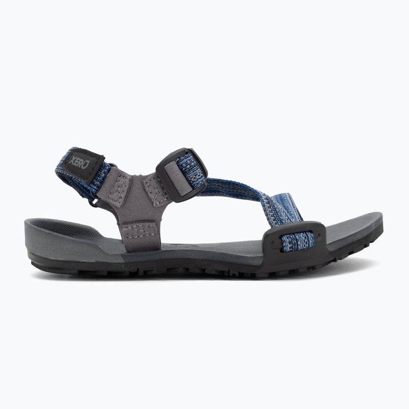 Barefoot Children's Xero Shoes Z-Trail sandals charcoal/multi/blue 2