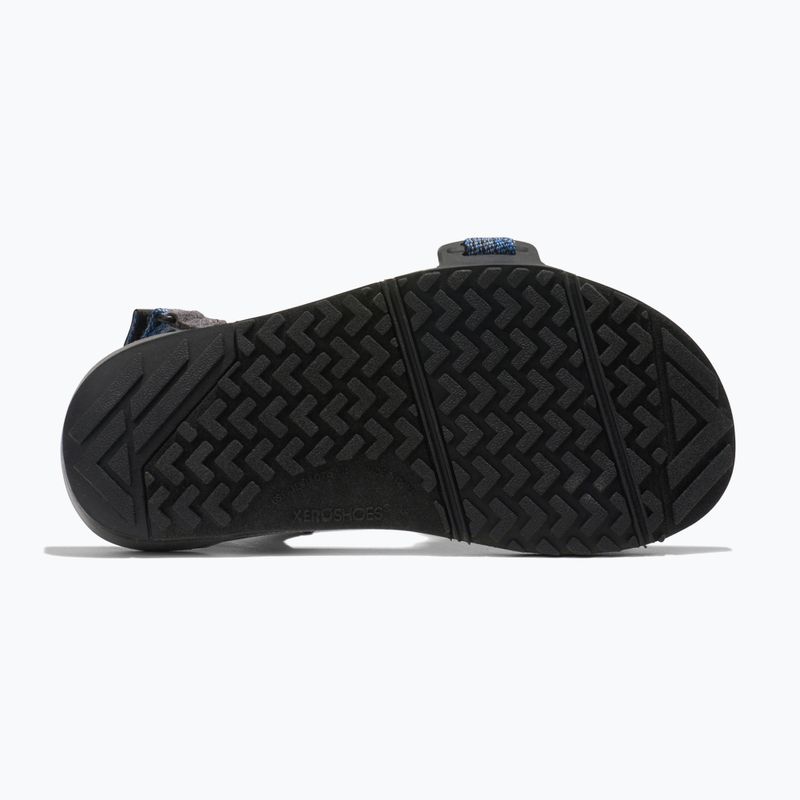 Barefoot Children's Xero Shoes Z-Trail sandals charcoal/multi/blue 6