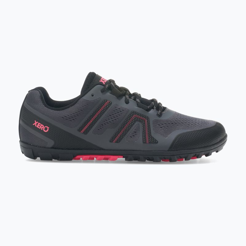 Women's barefoot shoes Xero Shoes Mesa Trail II asphalt / raspberry