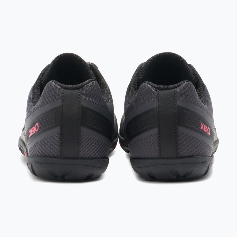 Women's barefoot shoes Xero Shoes Mesa Trail II asphalt / raspberry 4