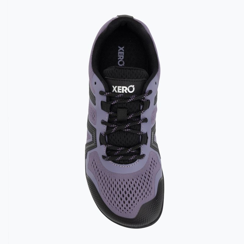 Women's barefoot shoes Xero Shoes Mesa Trail II sage purple/silver 5