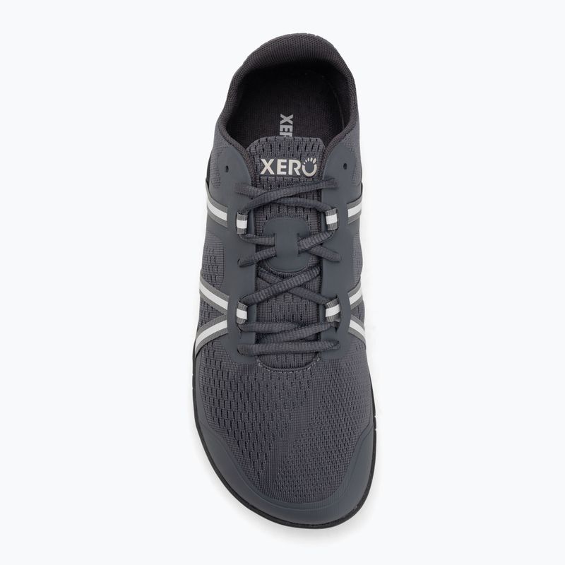 Men's barefoot shoes Xero Shoes Speed Force II steel gray/silver 5
