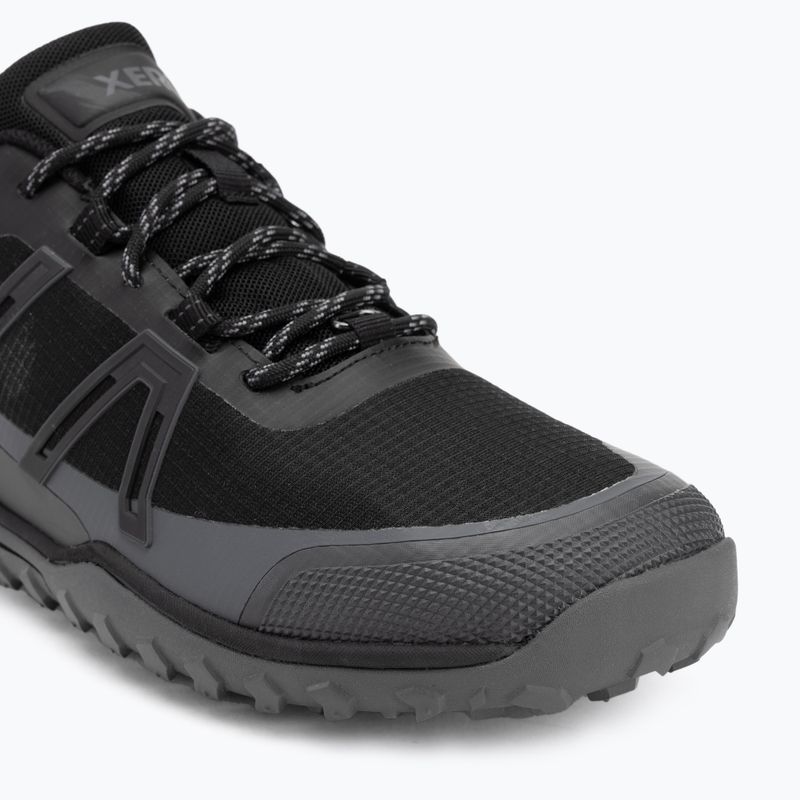 Men's barefoot shoes Xero Shoes Scrambler Trail Low WP black / asphalt 7