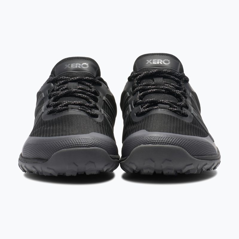 Men's barefoot shoes Xero Shoes Scrambler Trail Low WP black / asphalt 10