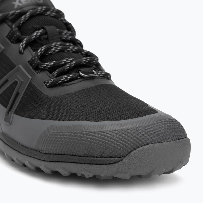 Women's barefoot shoes Xero Shoes Scrambler Trail Low WP black/asphalt 7