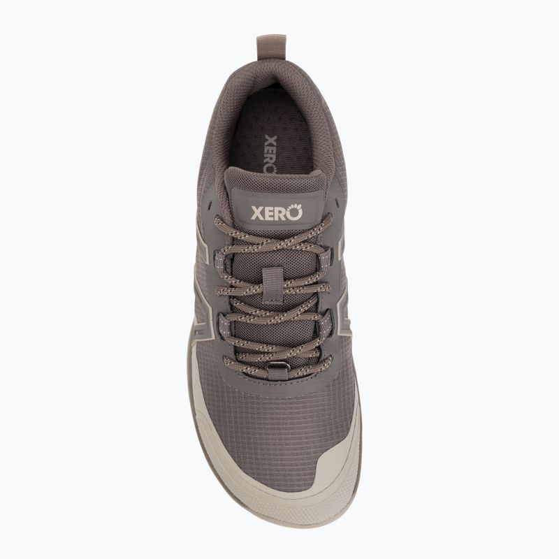 barefoot women's Xero Shoes Scrambler Trail Low WP morel / pure / cashmere 5