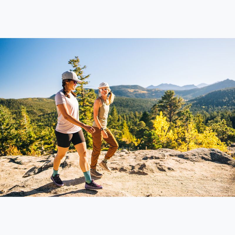 Women's barefoot shoes Xero Shoes Scrambler Trail Low WP Plum perfect/sage purple 18