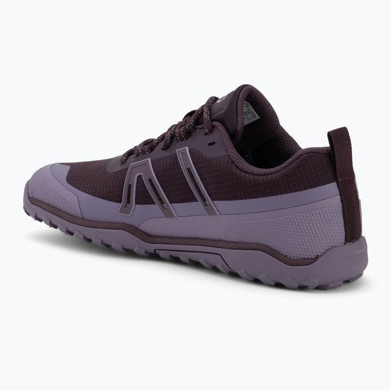 Women's barefoot shoes Xero Shoes Scrambler Trail Low WP Plum perfect/sage purple 3