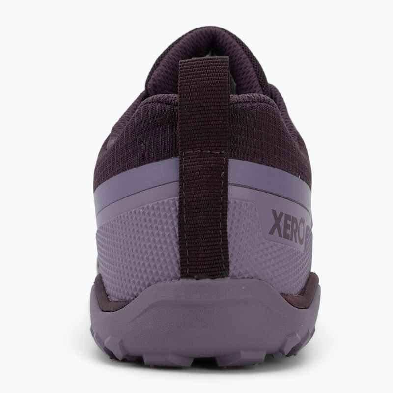 Women's barefoot shoes Xero Shoes Scrambler Trail Low WP Plum perfect/sage purple 6