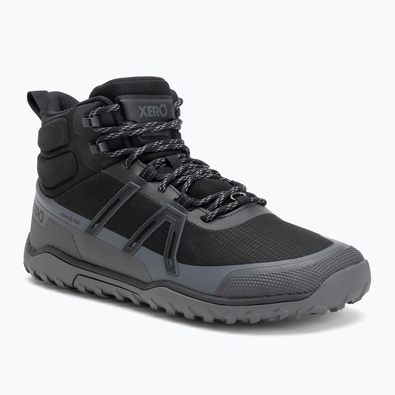 Men's barefoot shoes Xero Shoes Scrambler Trail Mid WP black/asphalt