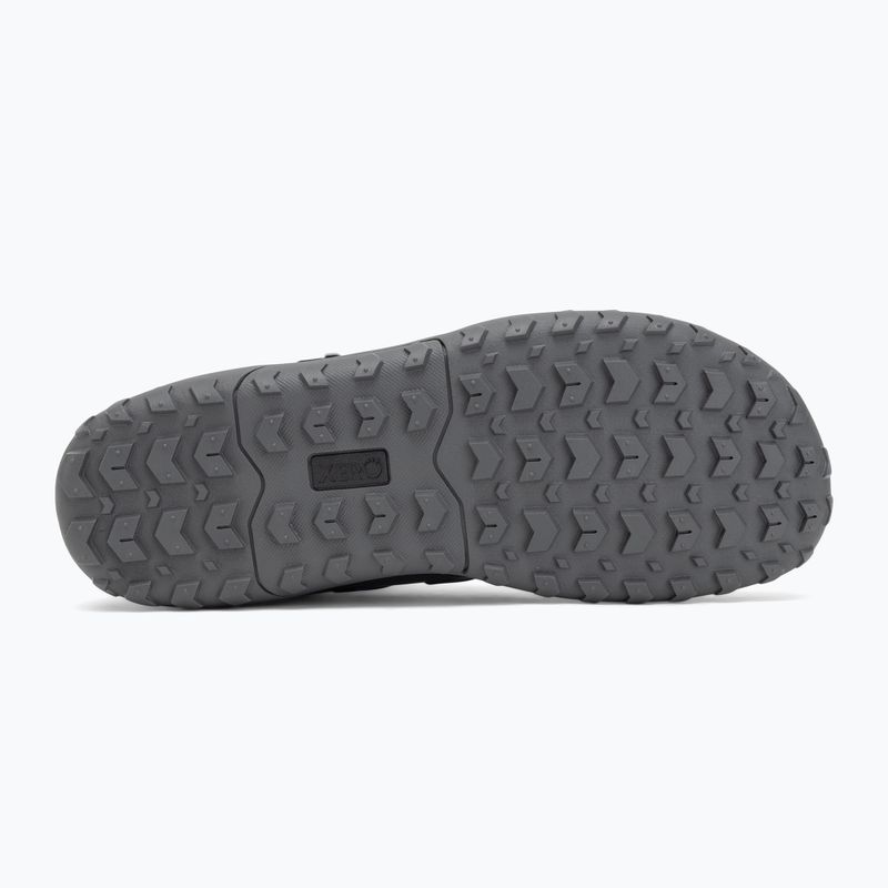 Men's barefoot shoes Xero Shoes Scrambler Trail Mid WP black/asphalt 4