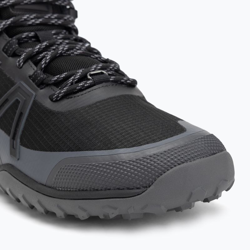 Men's barefoot shoes Xero Shoes Scrambler Trail Mid WP black/asphalt 7