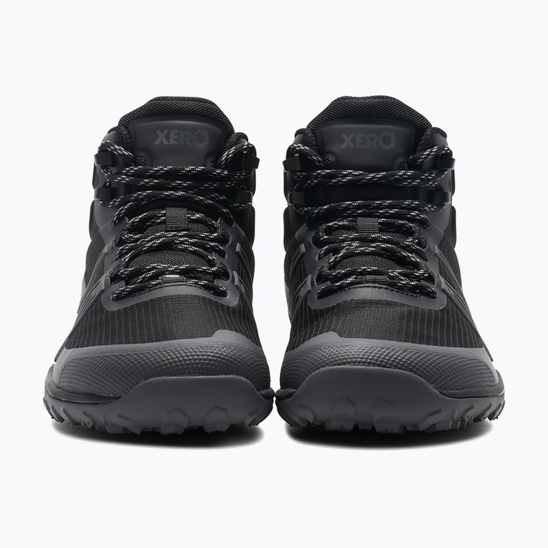 Men's barefoot shoes Xero Shoes Scrambler Trail Mid WP black/asphalt 10