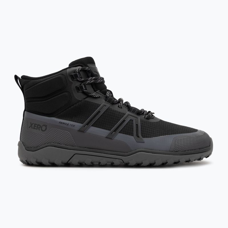 Women's barefoot shoes Xero Shoes Scrambler Trail Mid WP black/asphalt 2