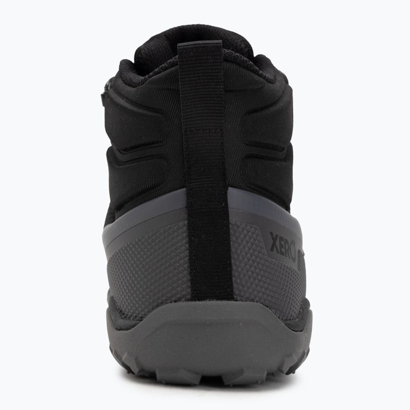 Women's barefoot shoes Xero Shoes Scrambler Trail Mid WP black/asphalt 6