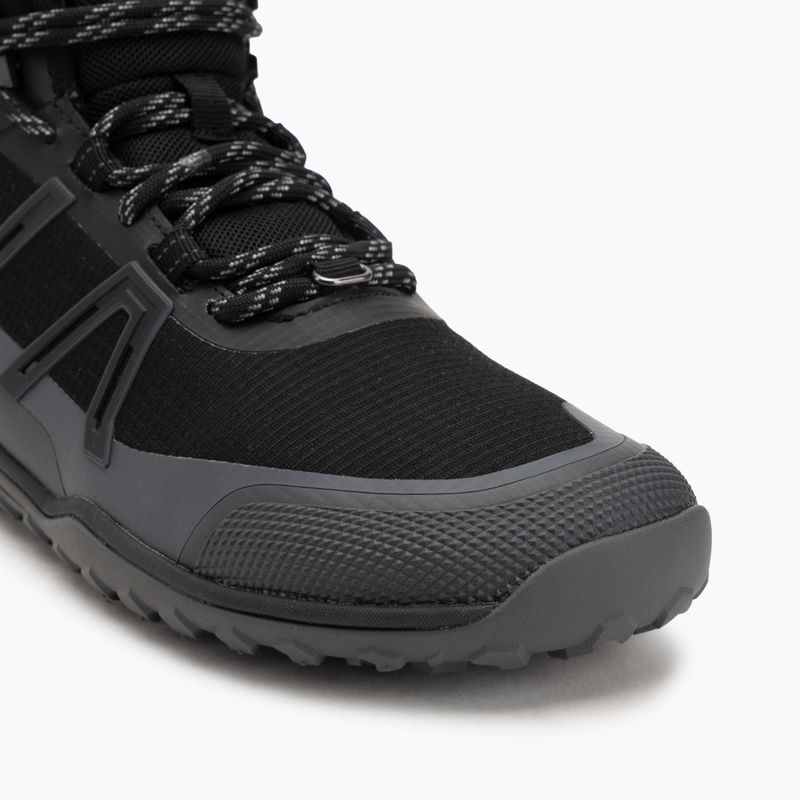 Women's barefoot shoes Xero Shoes Scrambler Trail Mid WP black/asphalt 7