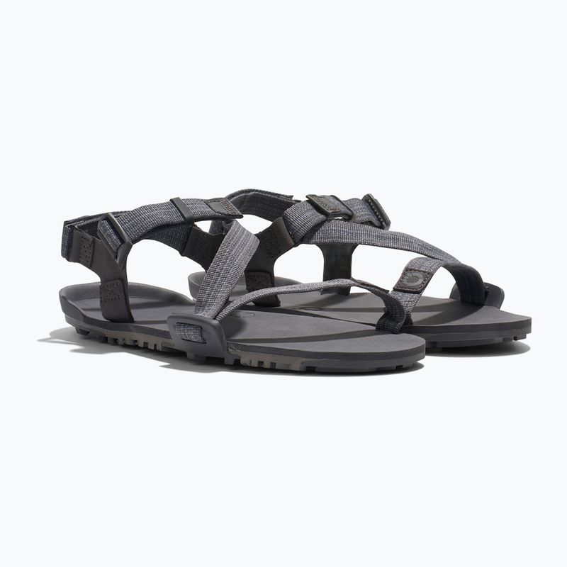 Men's barefoot sandals Xero Shoes Z-Trail EV steel gray/asphalt 5
