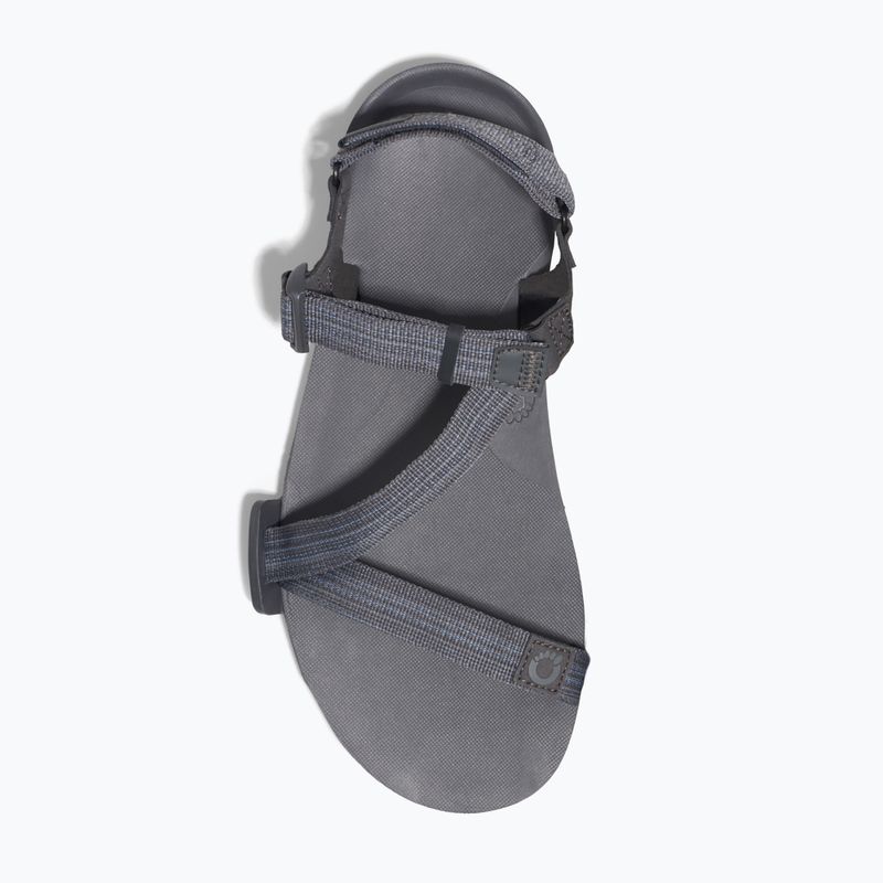 Men's barefoot sandals Xero Shoes Z-Trail EV steel gray/asphalt 9