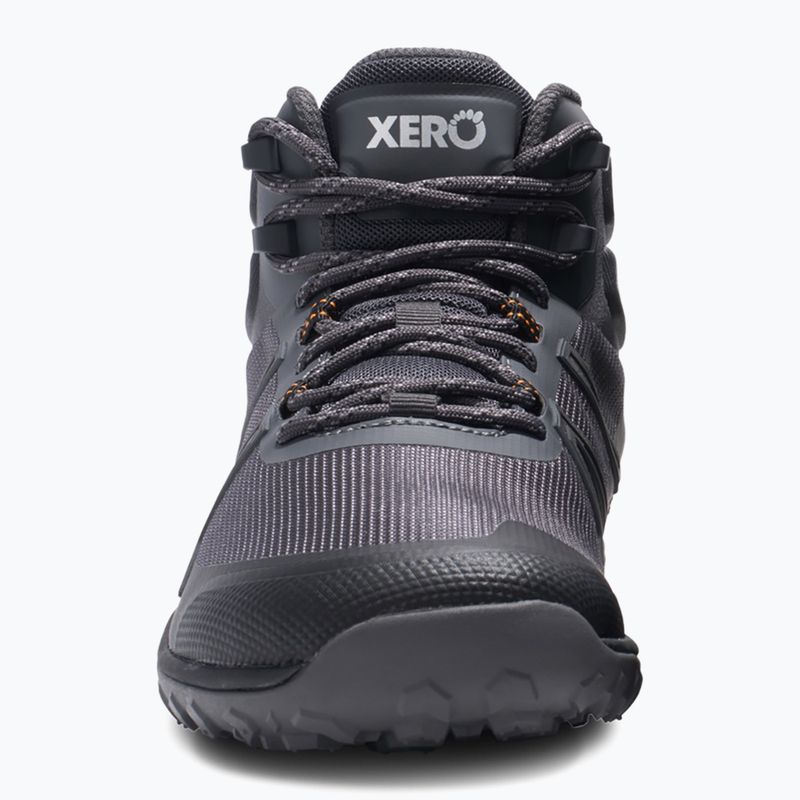 Men's barefoot shoes Xero Shoes Scrambler Trail Mid Asphalt/Black 3