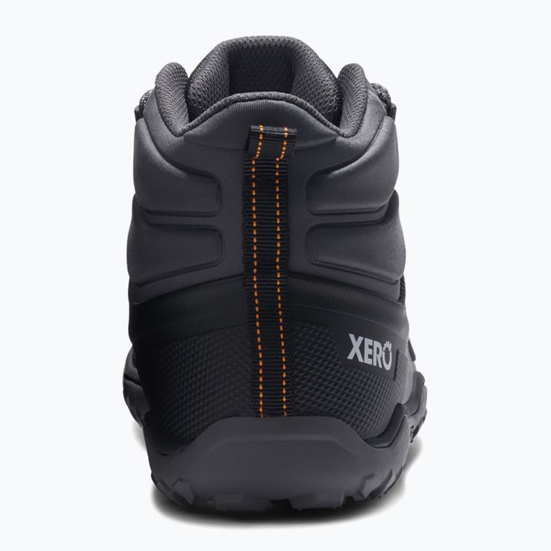Men's barefoot shoes Xero Shoes Scrambler Trail Mid Asphalt/Black 4