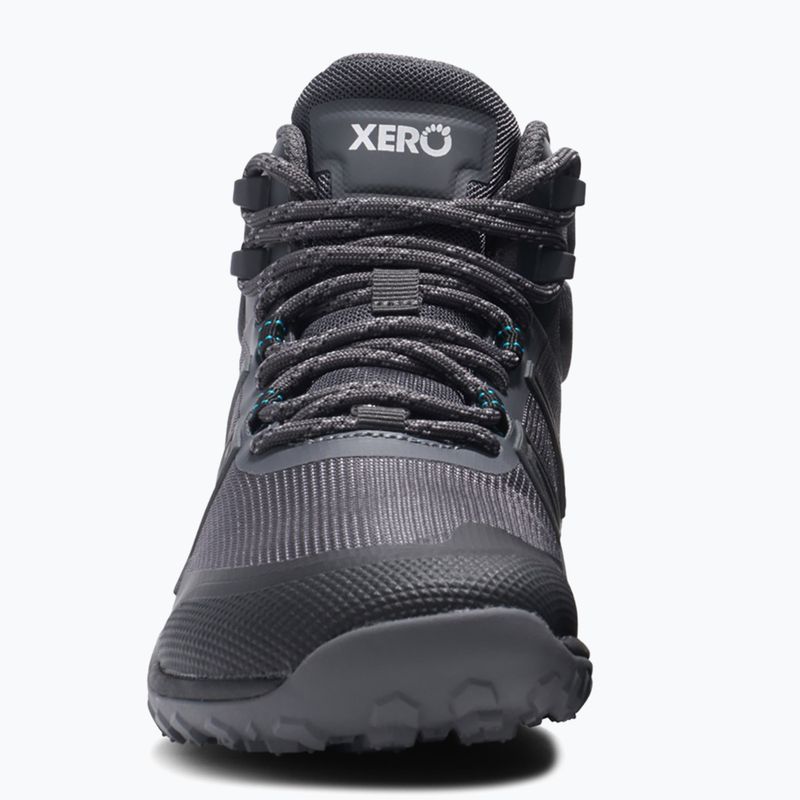 Women's barefoot shoes Xero Shoes Scrambler Trail Mid Asphalt/Black 3