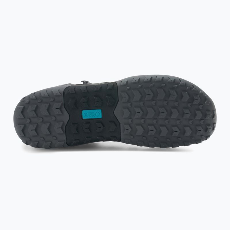 Women's barefoot shoes Xero Shoes Scrambler Trail Mid Asphalt/Black 5