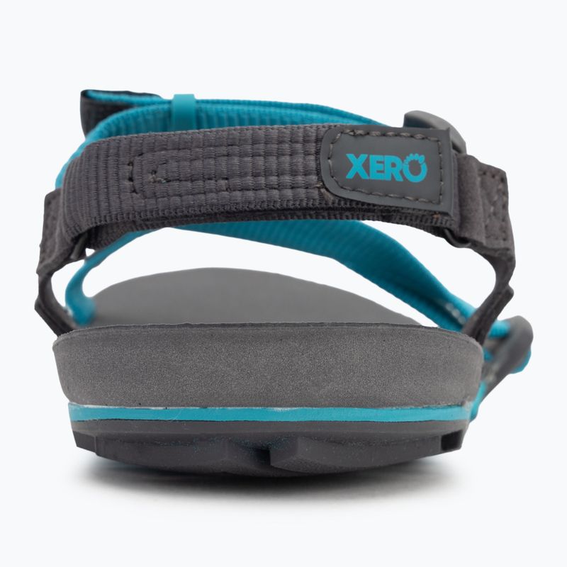 Women's barefoot sandals Xero Shoes Z-Trail EV lake blue / asphalt 6