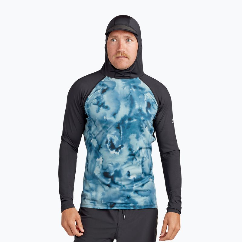 Dakine men's swim shirt Hd Snug Fit Rashguard Hoodie blue/black DKA363M0004 3